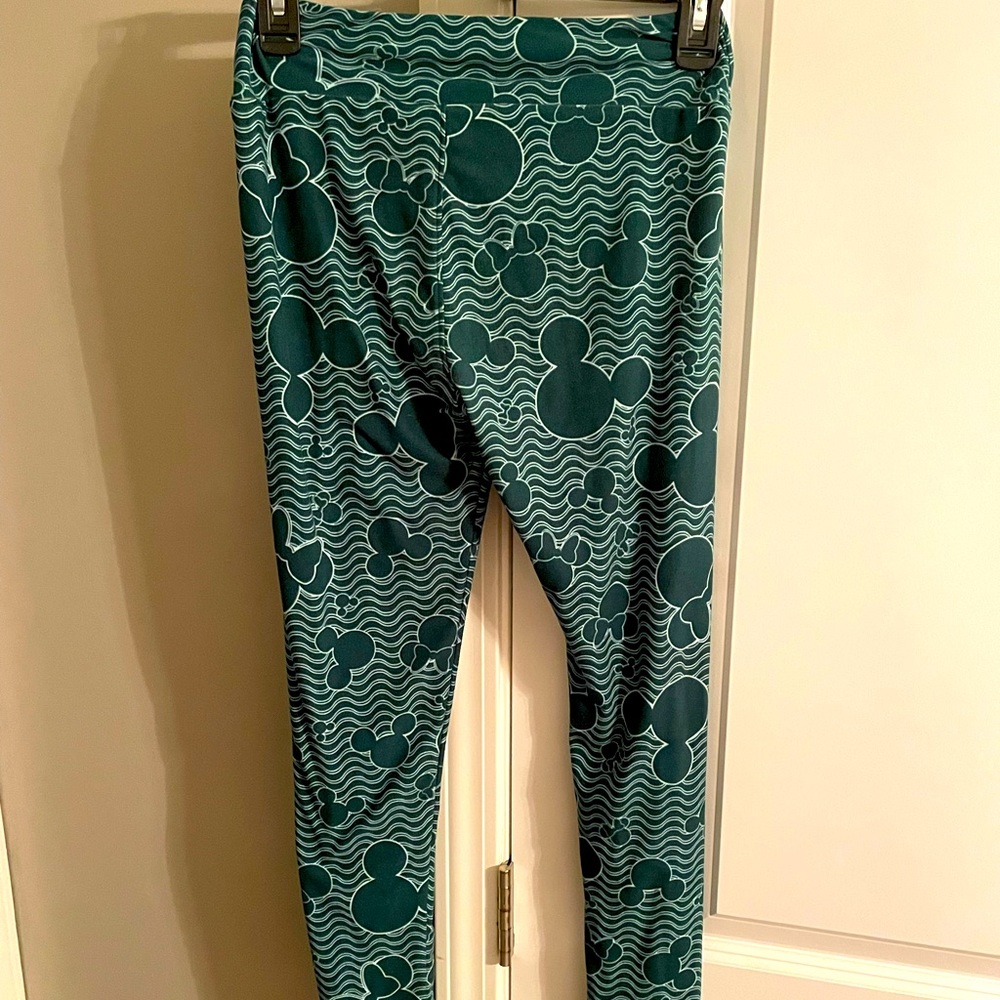 LulaRoe Mickey And Minnie themed leggings